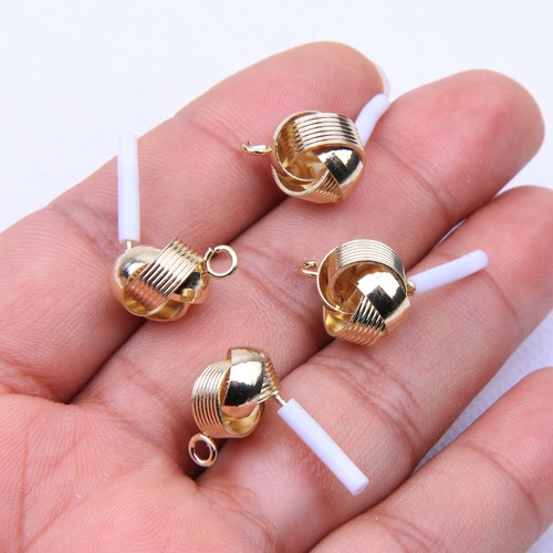 Gold Plated Alloy Earring Post alloy Earring Charmscoin Etsy