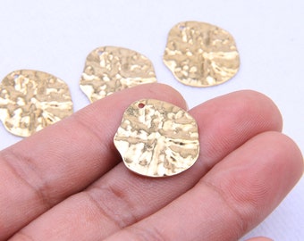 Brass earrings-Earring copper accessories-Earring connector-Brass earring charms-Earring pendant-Brass jewelry-Special shape earrings BR0792