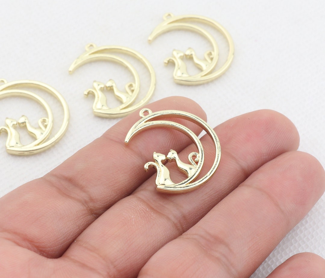 Gold Plating Alloy Earring Hoop Earrings,moon Shape Earringsearring