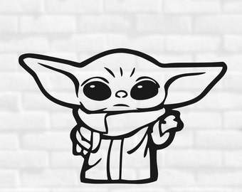 Download Christmas Yoda Svg - The Santalorian Santa Mandalorian Hug Baby Yoda Christmas Svg Yoda ...