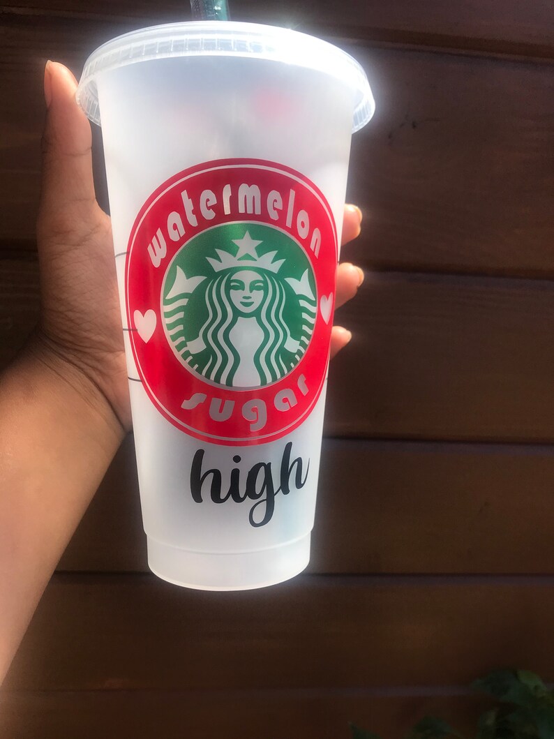 Harry Styles Themed Starbucks Tumbler Venti Coffee Cup Etsy