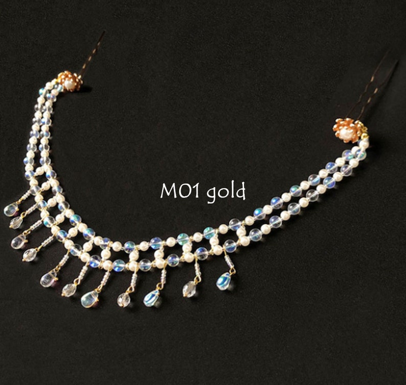 Costume Forehead Jewelry Tassel Forehead Jewelry Necklace Chinese Style Cosplay Accessories