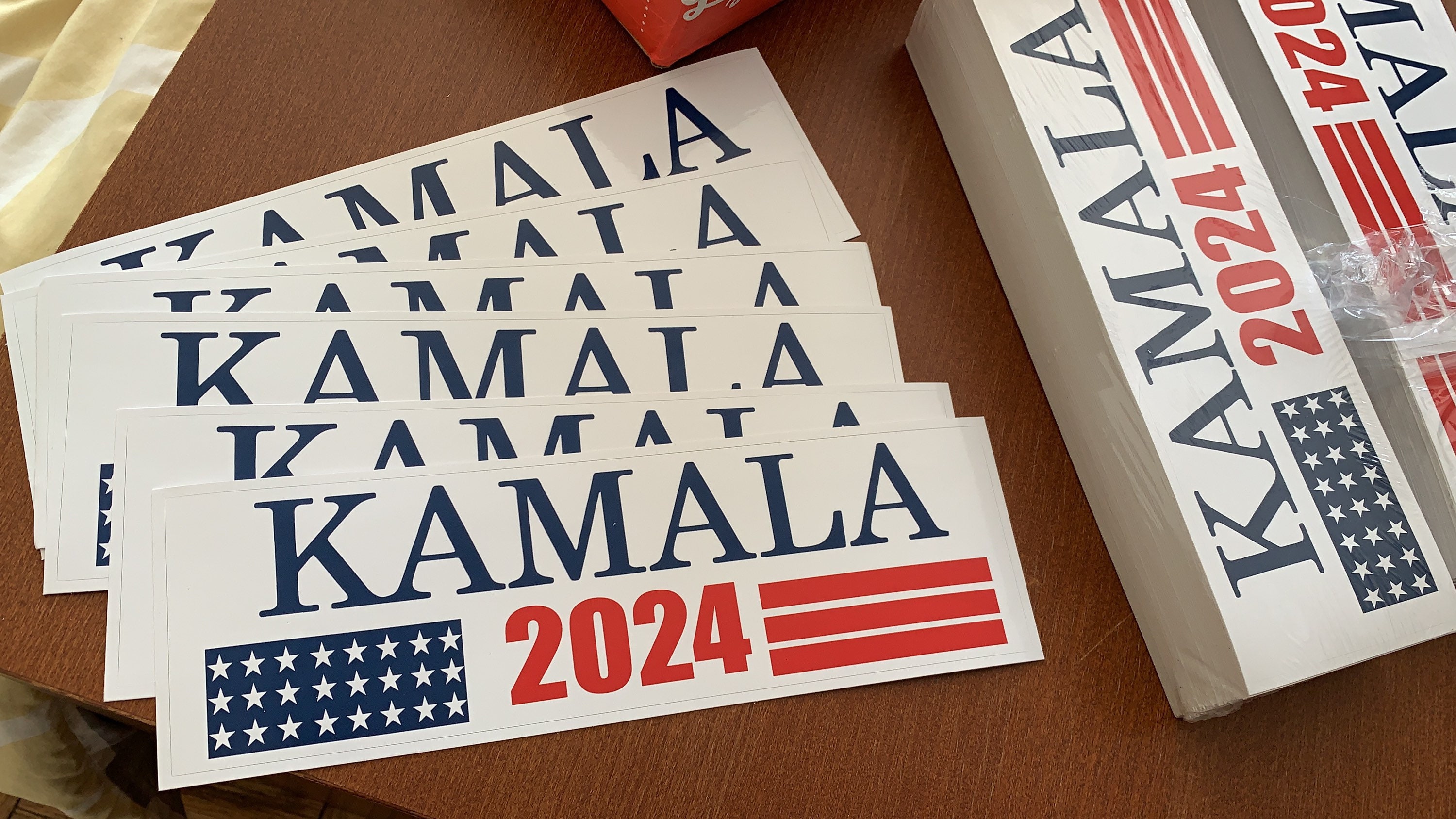 Kamala Harris 2024 Bumper Stickers 2 Stickers Etsy