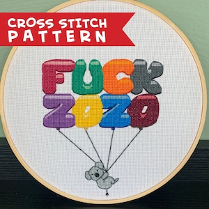 F2020 - Cross Stitch PDF Pattern
