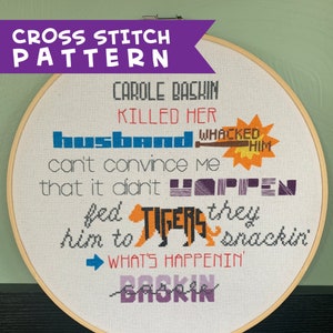 Tiger Queen - Cross Stitch PDF Pattern