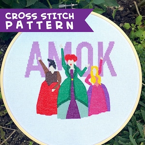 AMOK -- Cross Stitch PDF Pattern