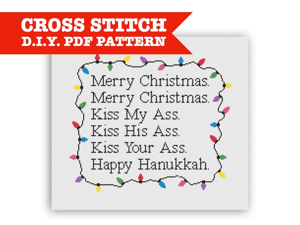 Merry christmas kiss my ass - Etsy.de