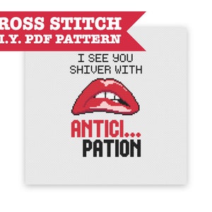 Rocky Horror -- DIY PDF Cross Stitch Pattern