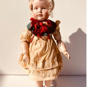 VINTAGE DOLL K*R Kammer & Reinhardt 114. Reproduction Harriet Shealy 82, 18 inches (46cm). Good conditions.