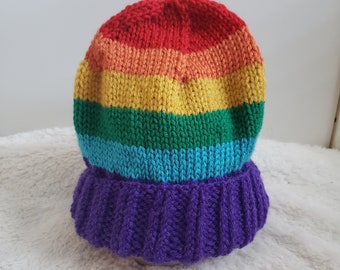 Emilia's Rainbow Hat