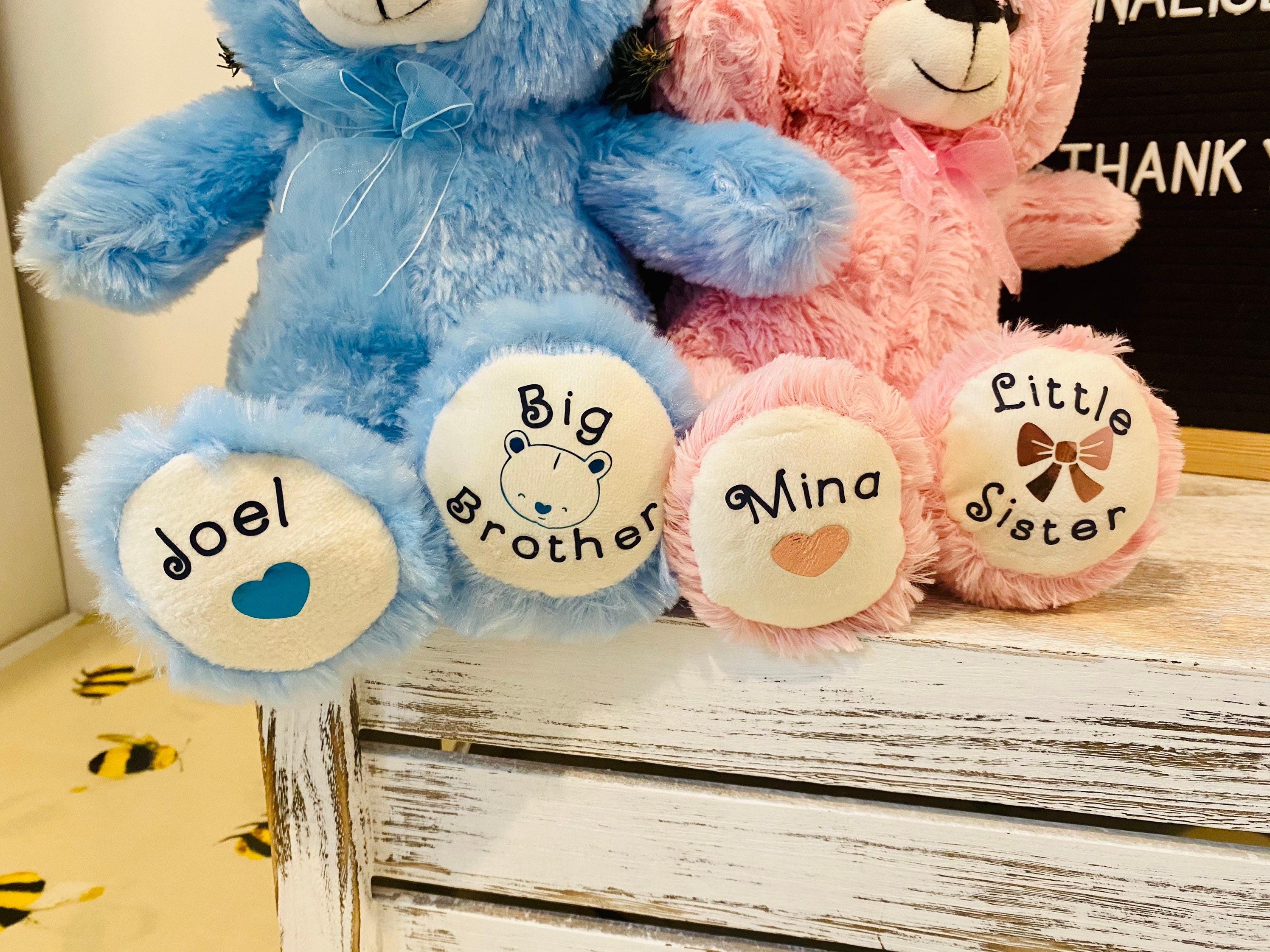 Teddy Bear Newborn Essentials 3-Piece Set - Blue main image 0