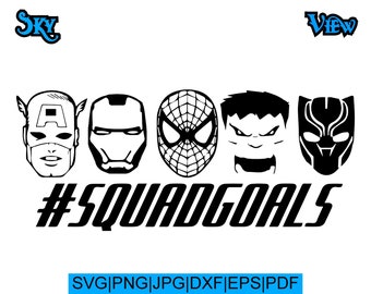 Download Squad Goals Svg Etsy PSD Mockup Templates