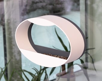 Window Bird Feeder OASIS - 3D Printed Birdfeeder - Bird Houses - Gift for Bird Lovers - Window Decoration - Kids Fun