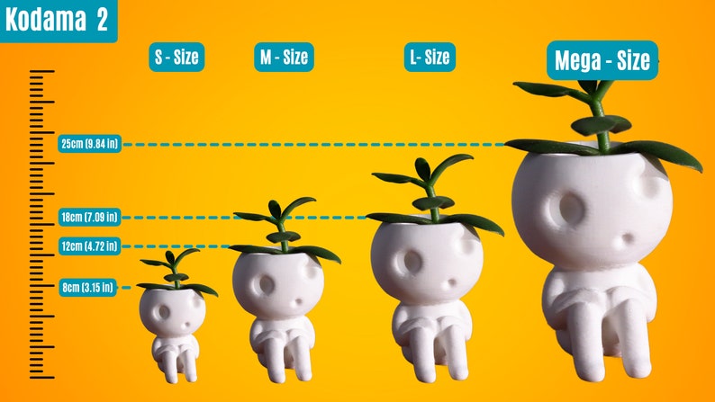 Tree Spirit Kodama Size