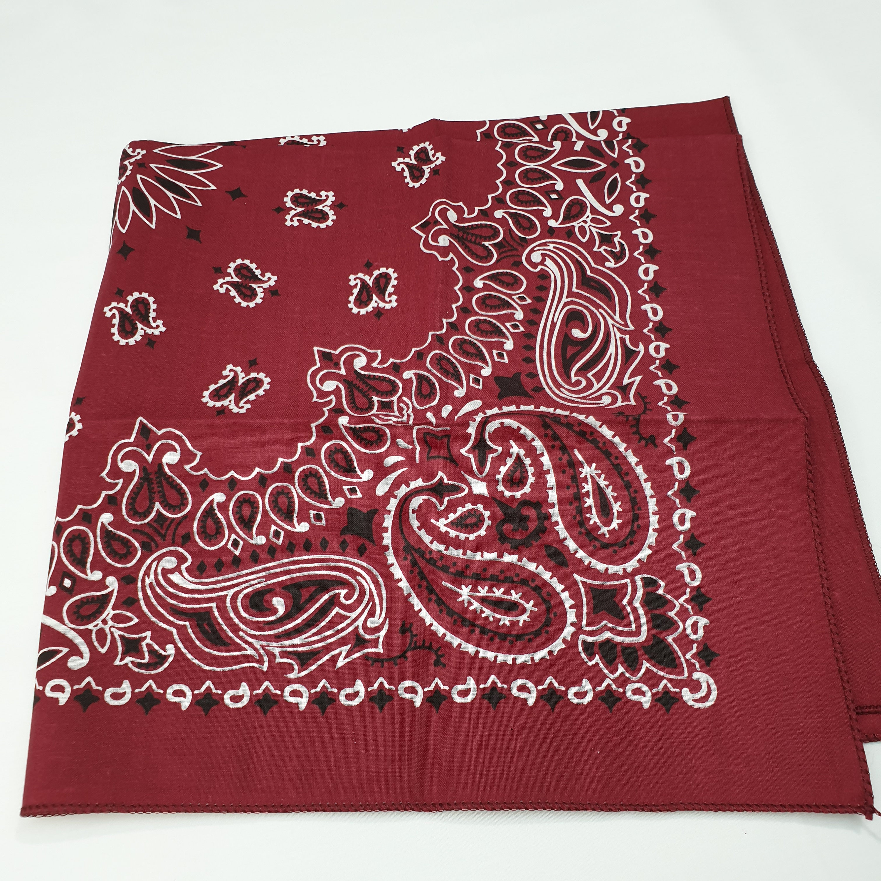 Paisley Bandanas Made in the USA Pack of 3 Purple Etsy