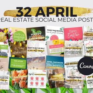 Post sui social media immobiliari del 32 aprile / Citazioni divertenti sul settore immobiliare primaverile, Marketing primaverile immobiliare, Marketing immobiliare, Pasqua