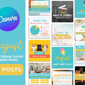 32 agosto Post sui social media immobiliari / Citazioni divertenti immobiliari estive / Marketing estivo immobiliare / Marketing immobiliare / Scuola
