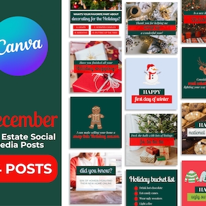 Post sui social media immobiliari del 34 dicembre / Citazioni divertenti sul settore immobiliare invernale, marketing immobiliare invernale, marketing immobiliare, Natale