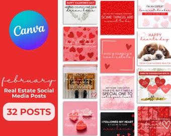 32 February Real Estate Social Media Posts | Funny Winter Real Estate Quotes, Real Estate Winter Marketing, Real Estate Marketing, Valentine