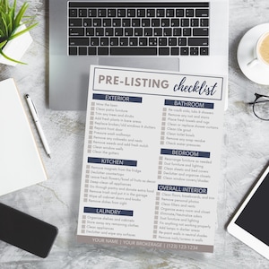 Pre-listing Checklist for Home Sellers | Real Estate Home Selling ...
