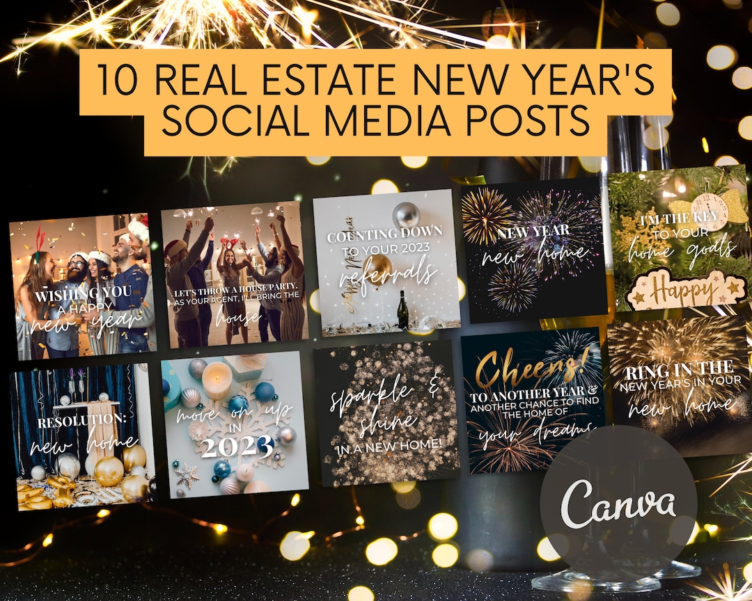10 New Year's Real Estate Social Media Posts Funny New Year's Real
