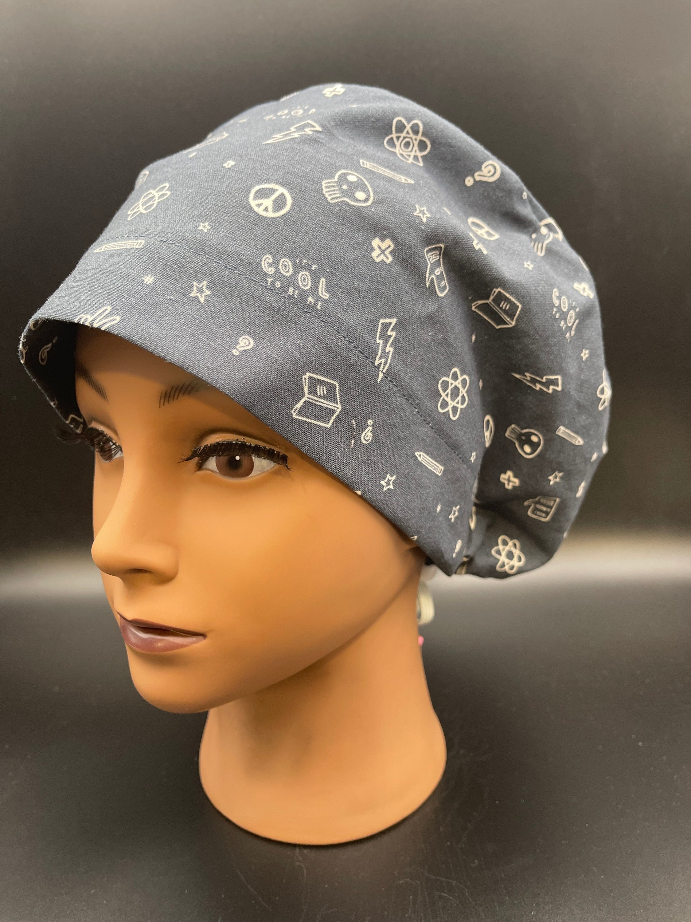 Women's Scrub Cap | Euro Style | It’s cool to be me w/ adjustable toggle lock