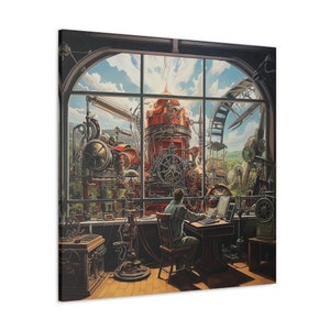 Engineering Unique Canvas Wall Art Engineering Office Engineering Poster Engineering Canvas Office Engineering Gift For Engineering Boss