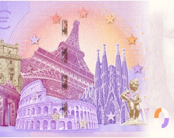 0 Euro Note Qatar WORLD CUP 32 0 Euro Note From 32 Countries 0