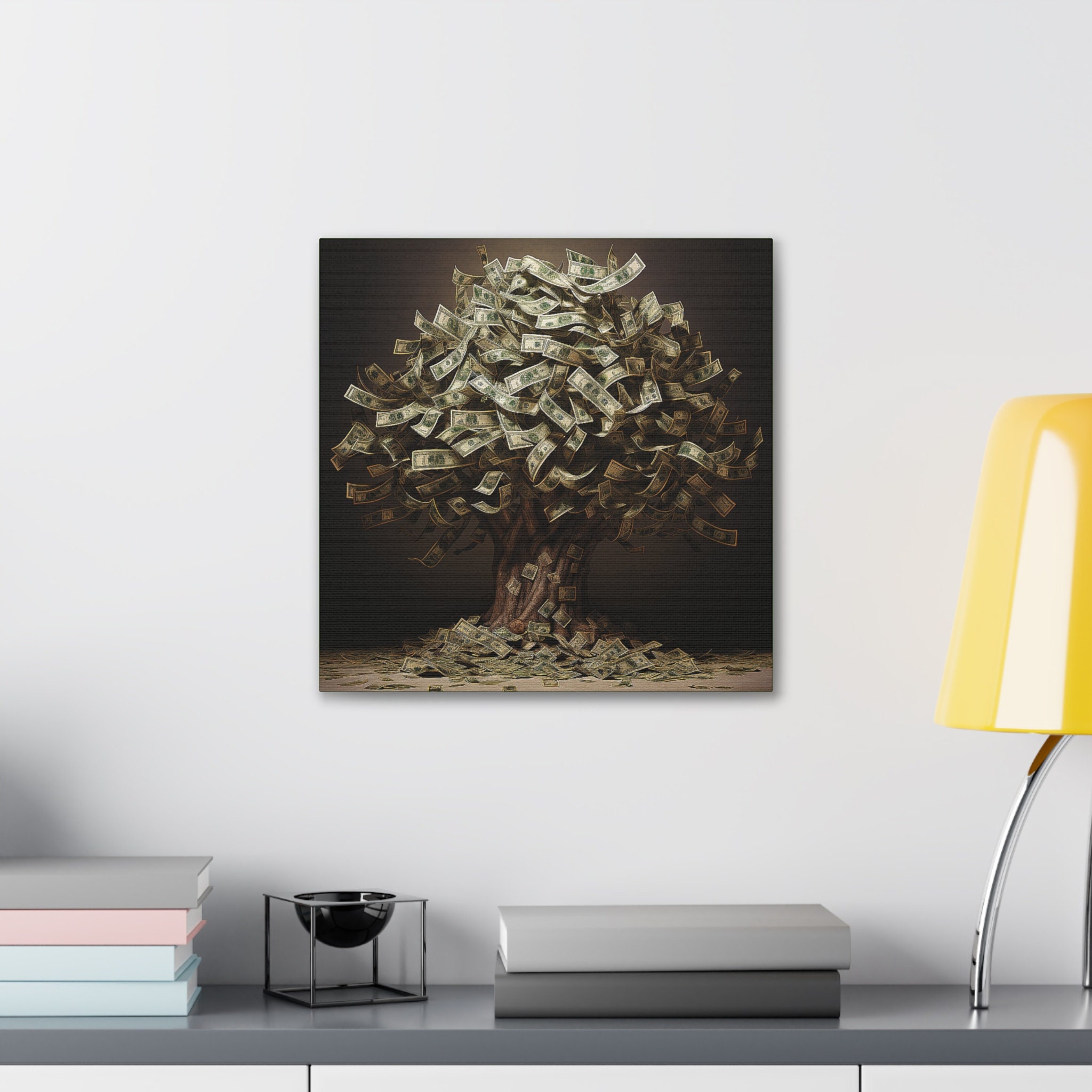 Money Tree Wall Art Money Tree Canvas Beautiful Canvas Print