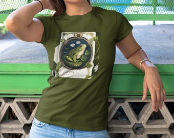 Camiseta de rana para amantes de las ranas. Camiseta de regalo para amantes de las ranas. Camiseta de rana. Camiseta de rana para amantes de las ranas. Camiseta de tarot. Camiseta de rana.