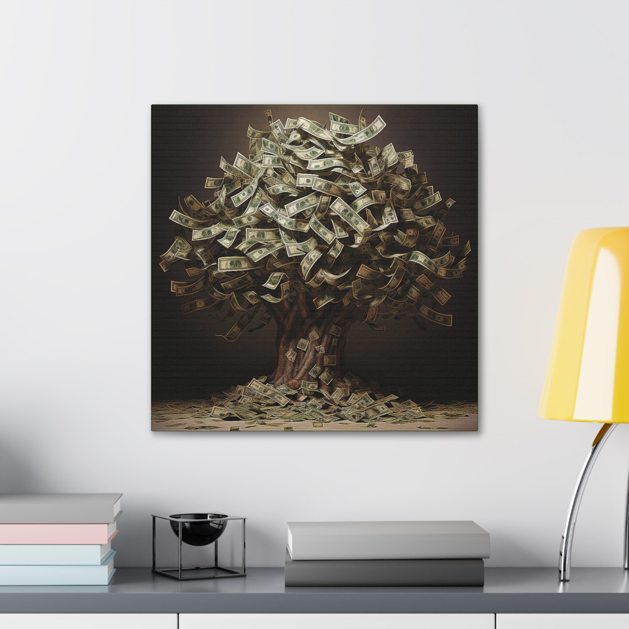 Money Tree Wall Art Money Tree Canvas Beautiful Canvas Print