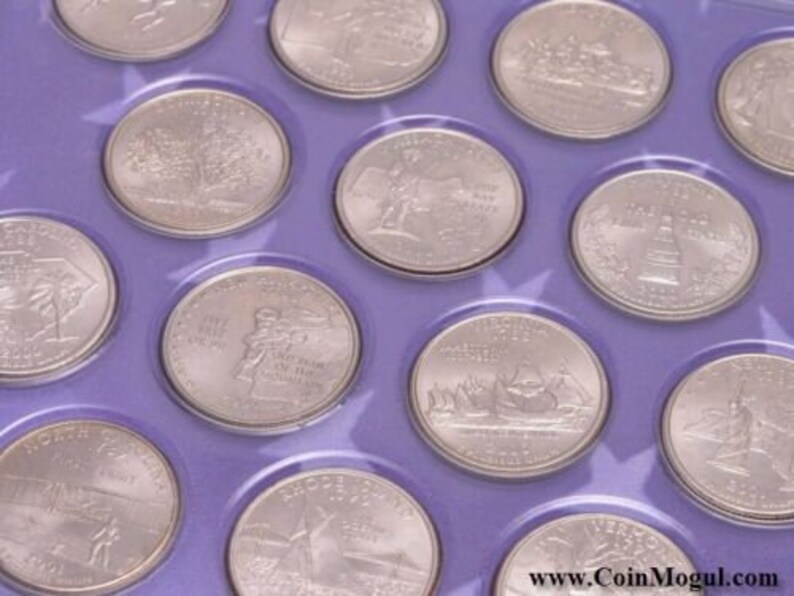 19992009 Statehood and Territories Quarters Complete Uncirculated 56