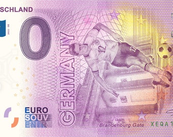 0 Euro Note Qatar WORLD CUP 32 0 Euro Note From 32 Countries 0