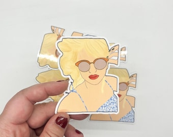 Swiftie TS Sticker Perfect for Laptop, Water Bottle, Cute Sticker, Aesthetic Sticker, Positive