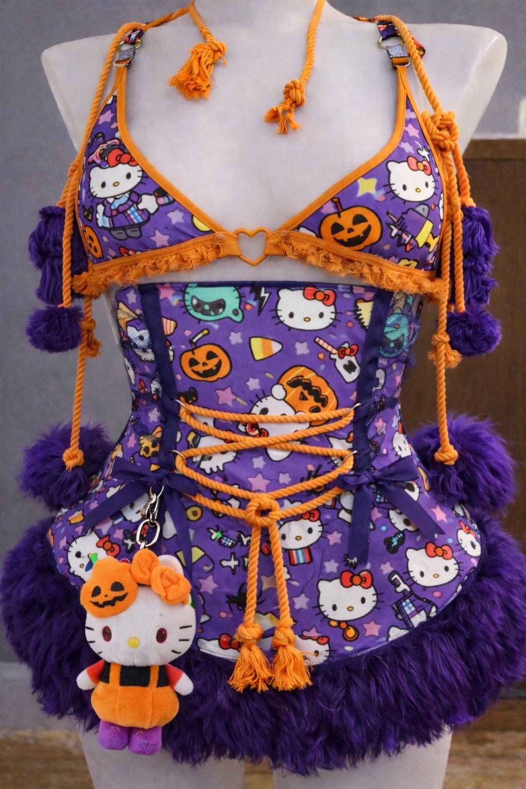 Hello Kitty Rave Riverside Hello Kitty Rave Outfit Updated Design - Etsy