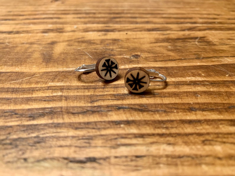 Clip-on Earrings Cuneiform Sign image 6