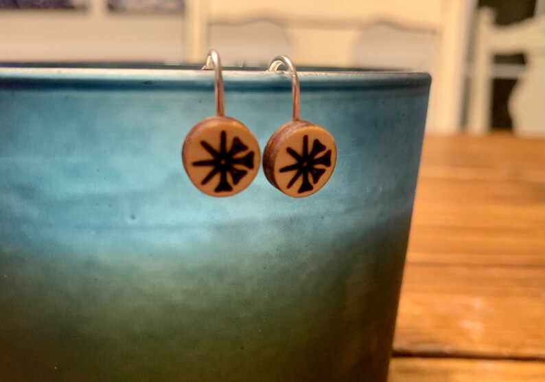 Clip-on Earrings Cuneiform Sign image 4