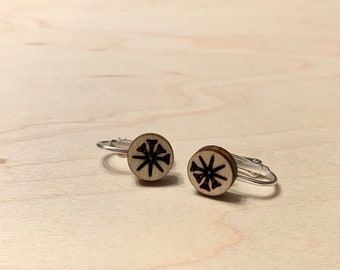 Clip-on Earrings Cuneiform Sign