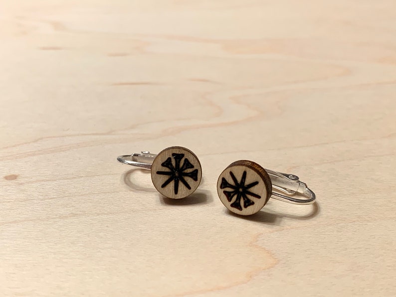 Clip-on Earrings Cuneiform Sign image 1