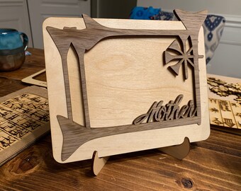 Custom 5x7 Photo Frame Gift for Mom