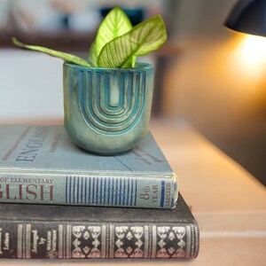 concrete  succulent layered planter /  planter  / succulent planter /flower pot