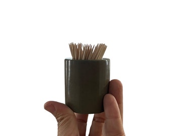 Toothpick Holder   Concrete toothpick holder