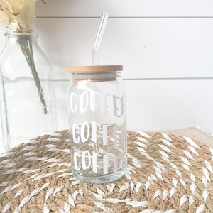 Coffee Beer Can Glass