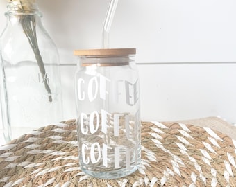 Coffee Beer Can Glass