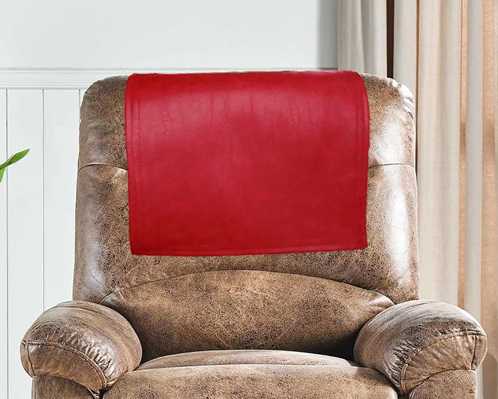 leather sofa headrest protector