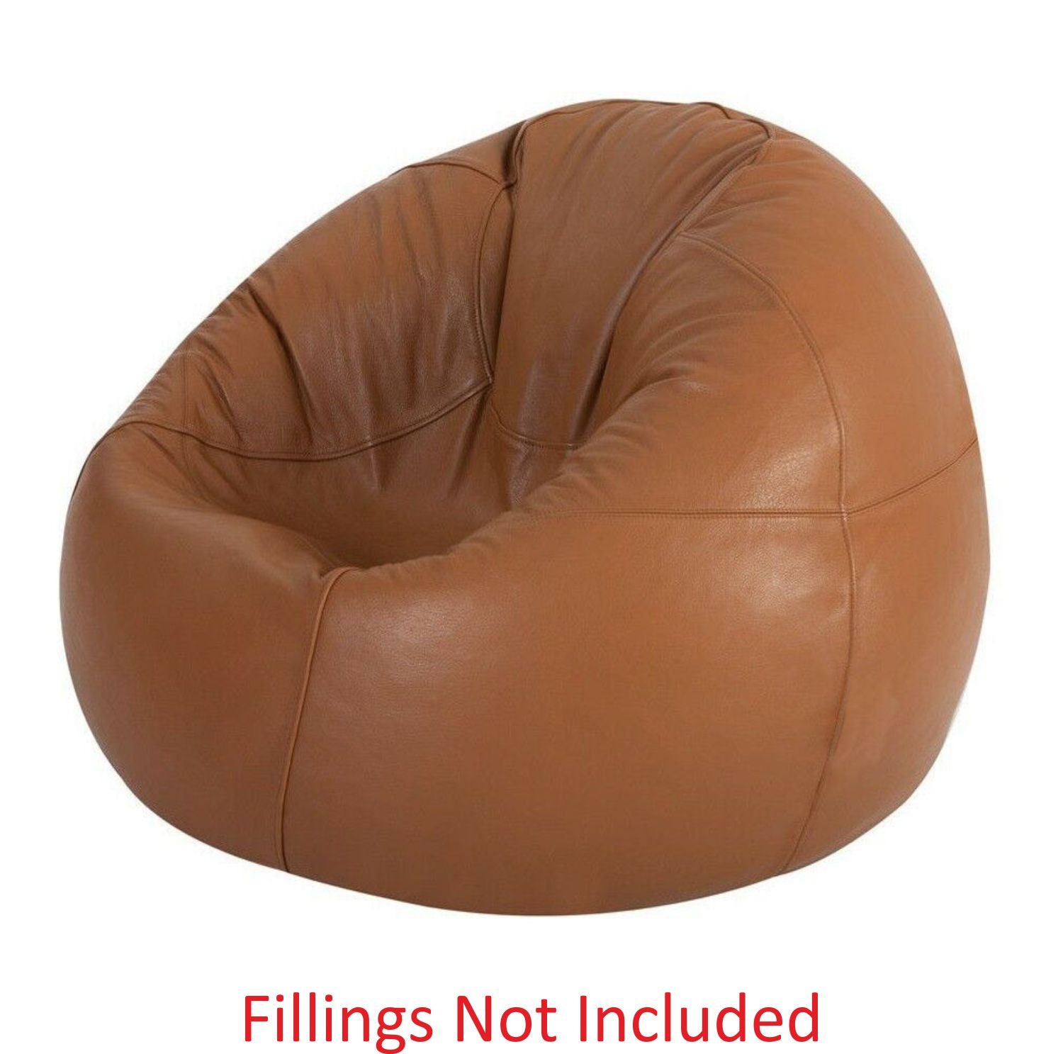 Luxury Premium Quality Bean Bag Chairs Genuine Cowhide Leather Etsy
