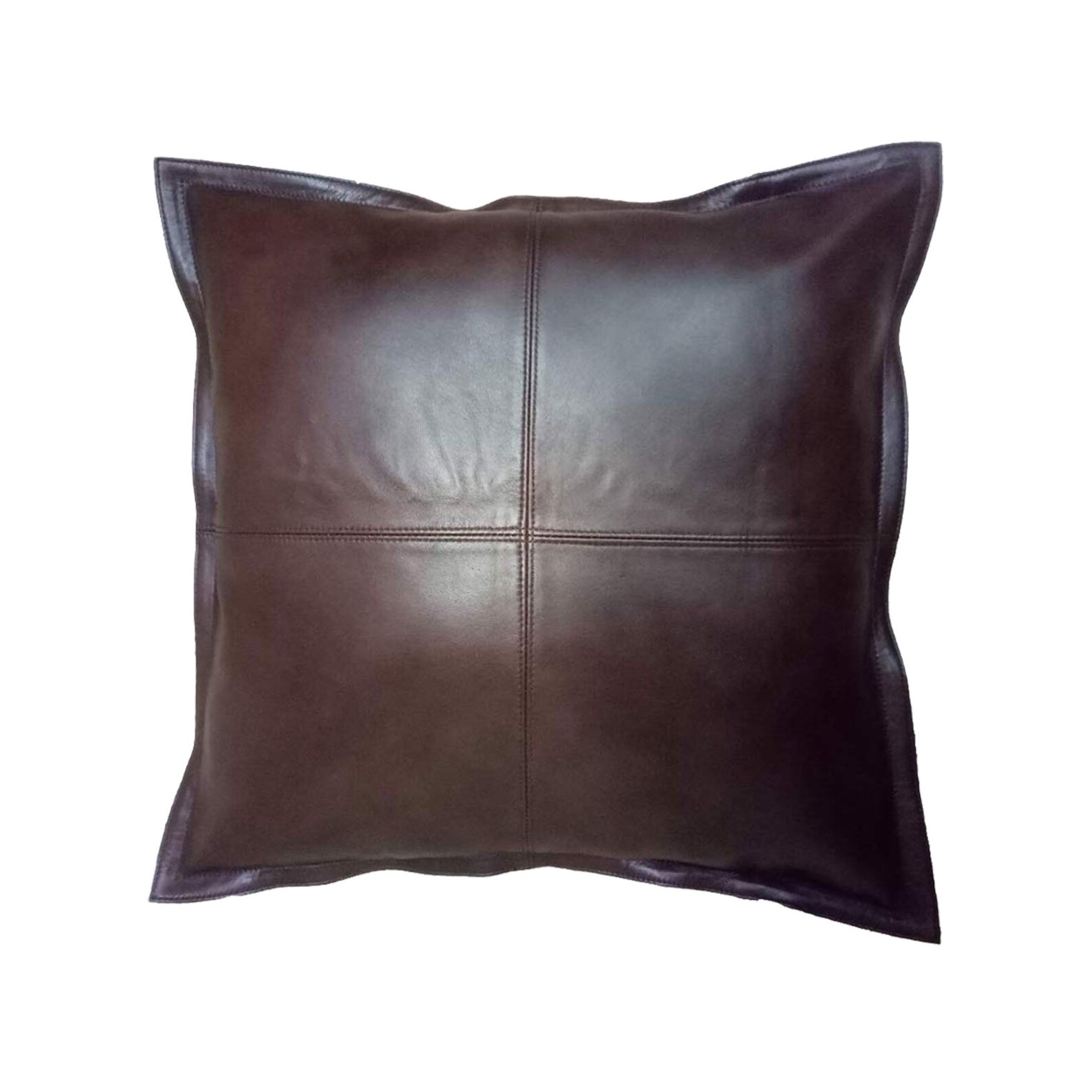 Genuine Leather Cushion Covers Soft Leather Pillow Case Gift Etsy