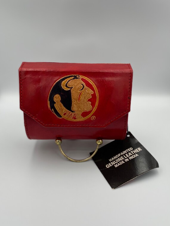 Florida State Seminole Saddleback or Crossbody Lea