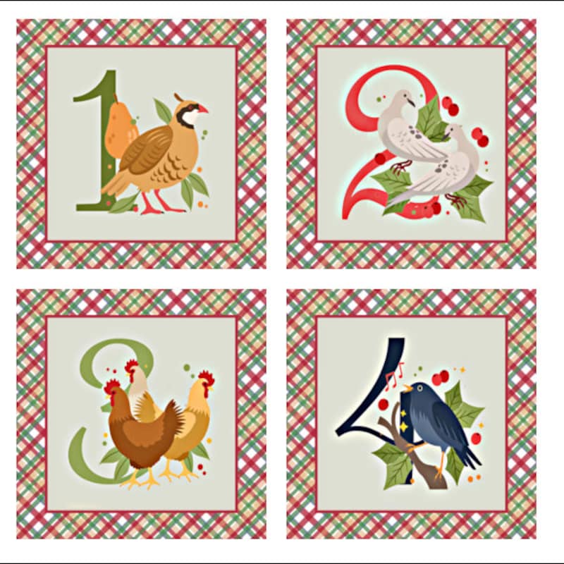 Twelve Days of Christmas Etsy