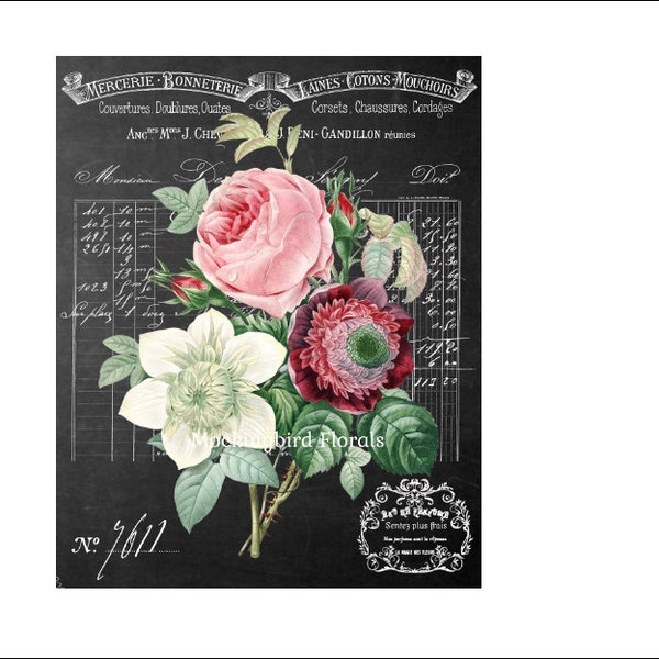 French Decoupage Etsy